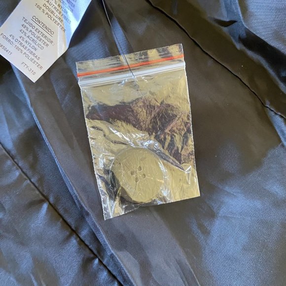 Kendall & Kylie Black & Brown Plaid Menswear-Inspired Winter Coat NWT MSRP $180 - Picture 13 of 16